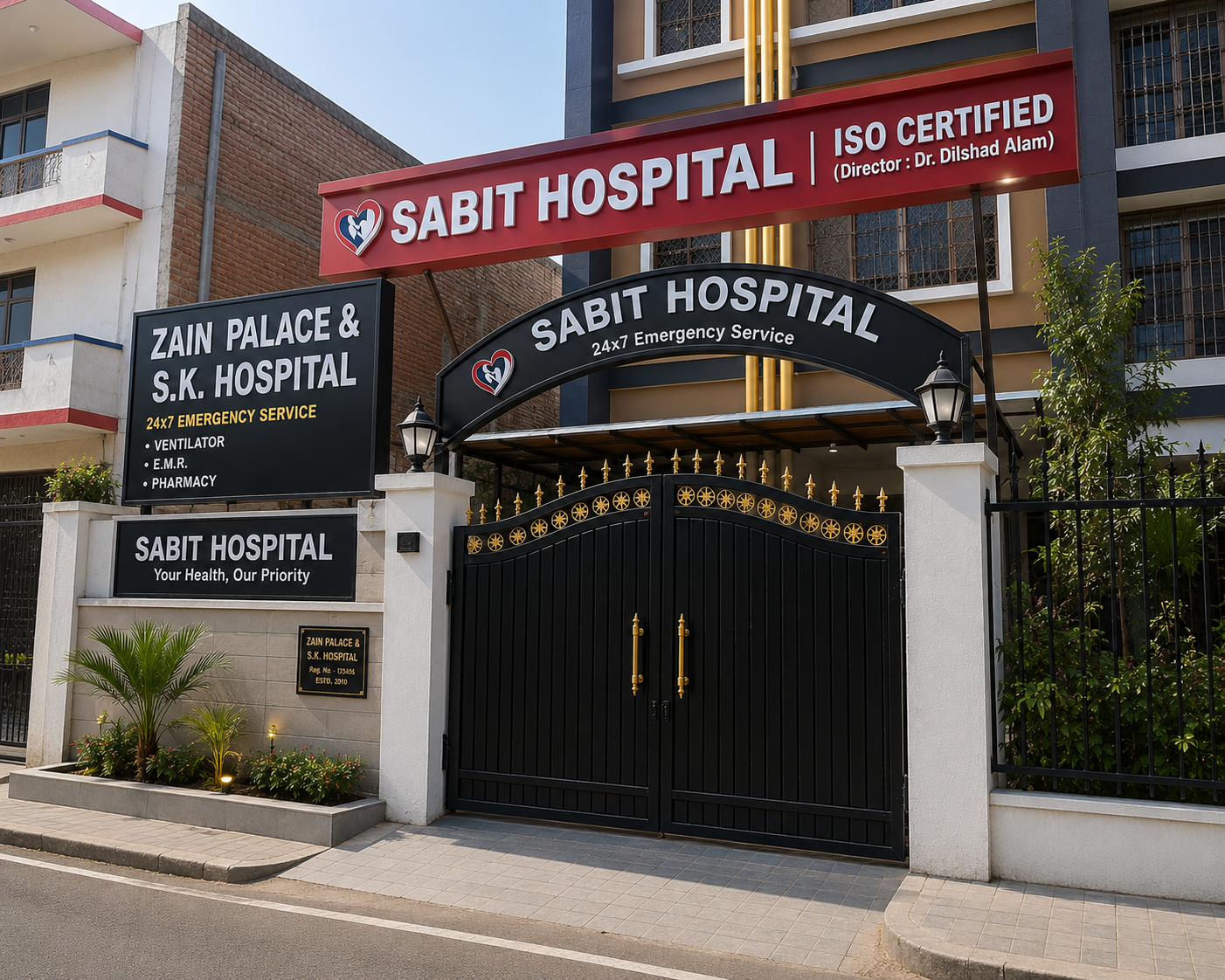 Sabit Khidmat Hospital main campus